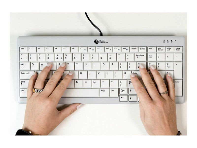 Bakker Elkhuizen UltraBoard 960 - Tastatur - Englisch (US) - Grau