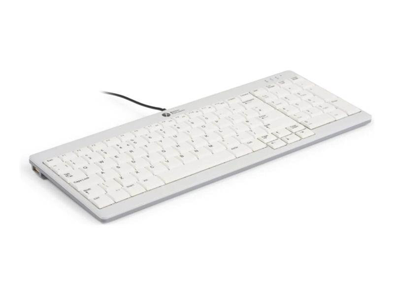 Bakker Elkhuizen UltraBoard 960 V2 - keyboard compact - QWERTZ - German - dark grey light grey Input Device - Tastatur - Deutsch - Grau *DEMO*