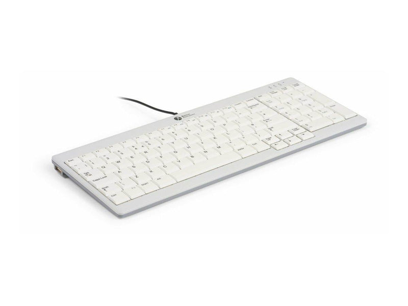 Bakker Elkhuizen UltraBoard 960 V2 - keyboard compact - QWERTZ - German - dark grey light grey Input Device - Tastatur - Deutsch - Grau *DEMO*