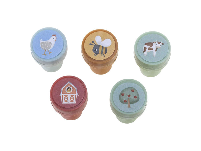 Bambolino Toys Little Dutch Stempels Little Farm - 16st.