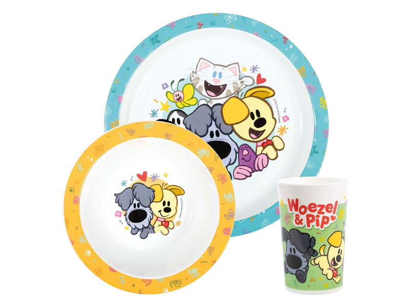 Bambolino Toys Woezel & Pip Dining set 3 pieces.