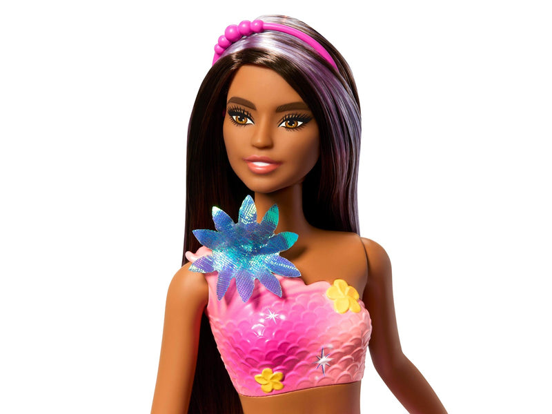 Barbie Blooming Magic schwarze Meerjungfrauenpuppe
