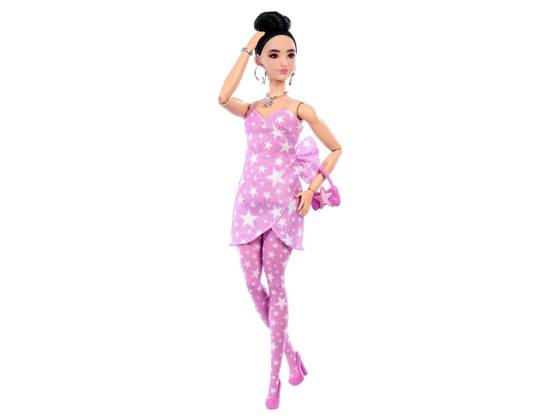 Barbie Deluxe Style Pinker Denim-Stern-Wickel Asian