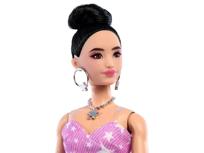 Barbie Deluxe Style Pinker Denim-Stern-Wickel Asian