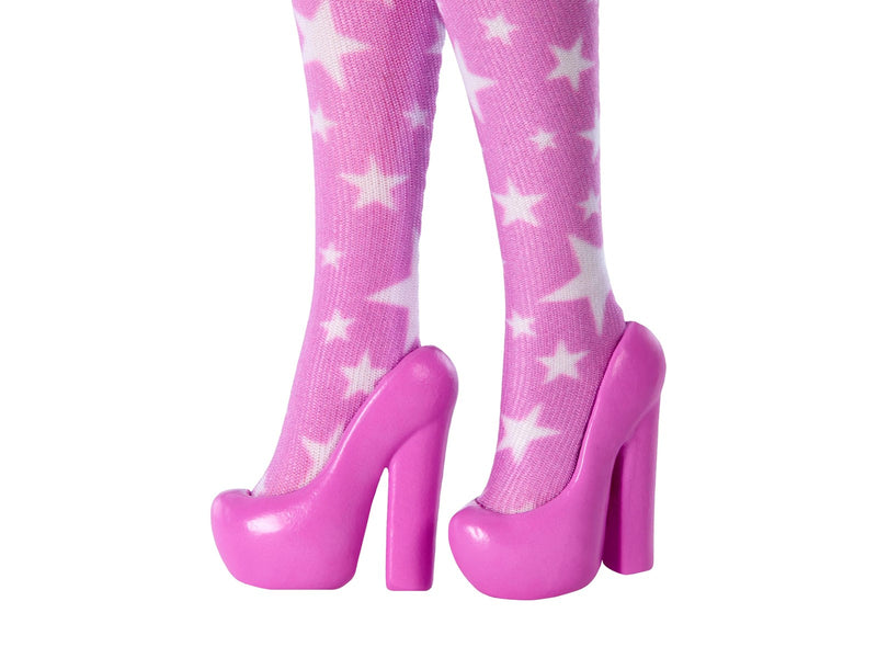 Barbie Deluxe Style Pinker Denim-Stern-Wickel Asian
