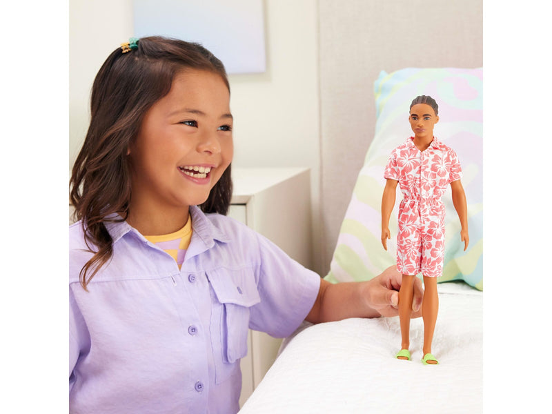 Barbie Fashionista Ken bedruckter Boiler Suit