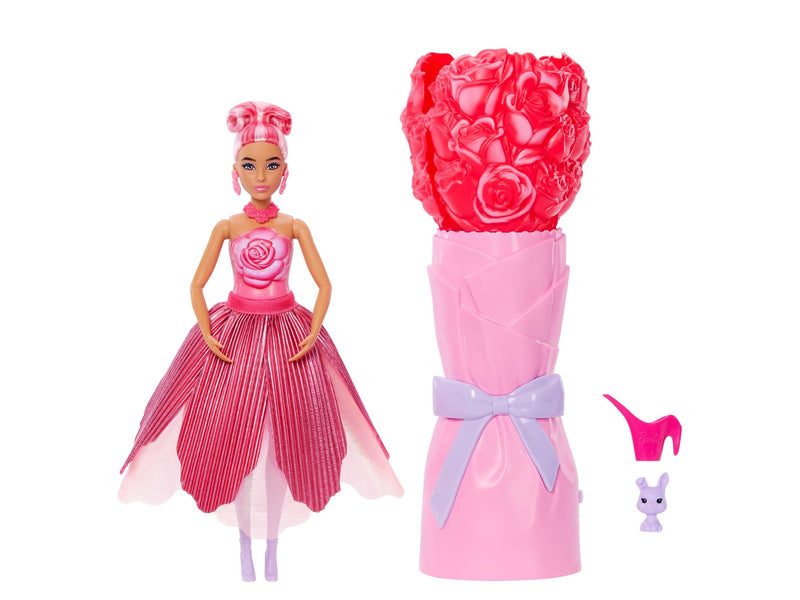 Barbie Flower Reveal Rote Rose (mittel)