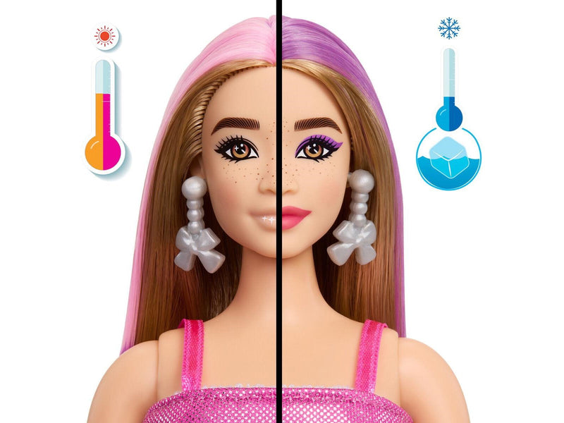 Barbie Glam Party Unboxed pinke Curvy-Puppe