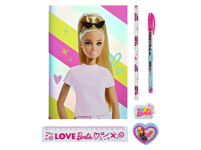 Barbie Notebook Set
