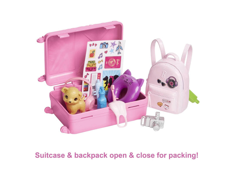 Barbie Travel Set With Puppy