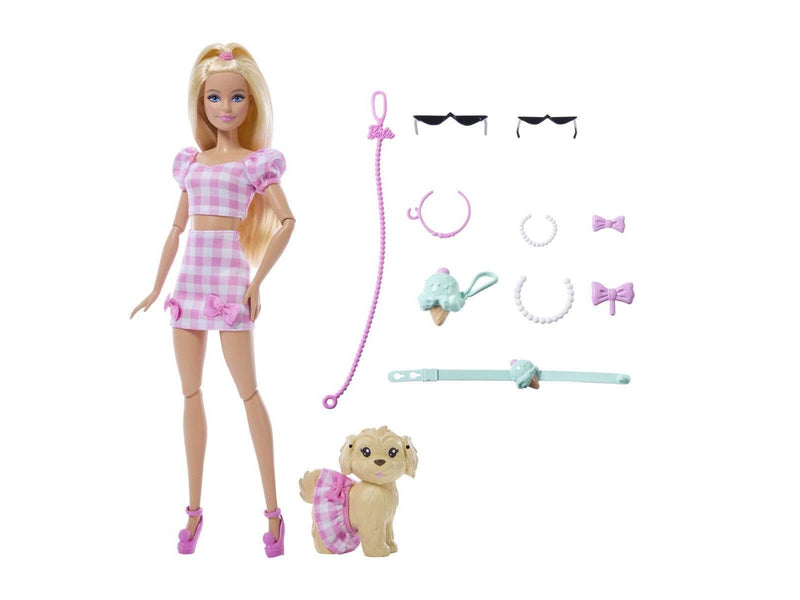 Barbie Twinning Looks Blonde Bows