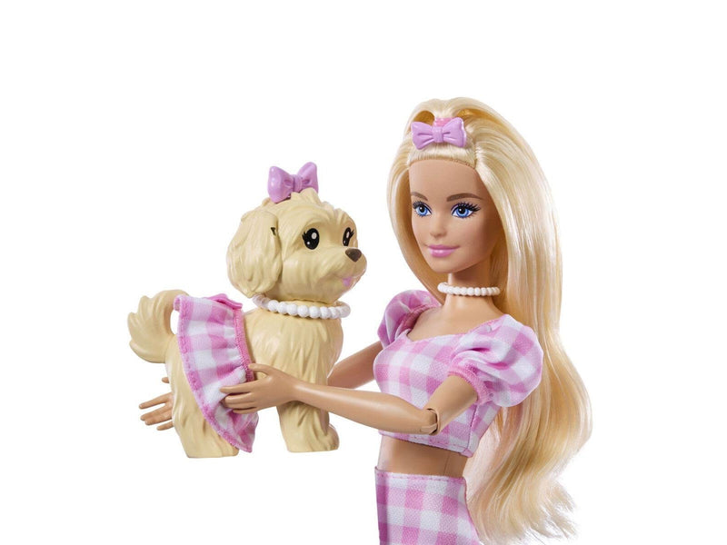 Barbie Twinning Looks Blonde Bows