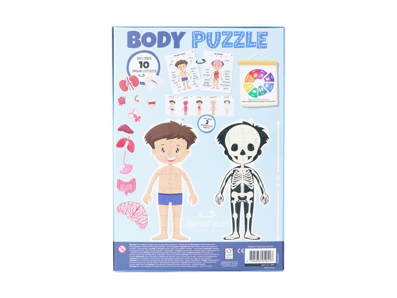 Barbo Classic Body Puzzle - Boy (GB DK SE NO FI)