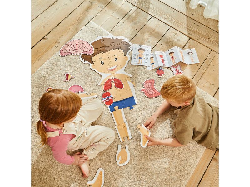 Barbo Classic Body Puzzle - Boy (GB DK SE NO FI)