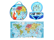 Barbo Classic Floor Suitcase Puzzle - Big World