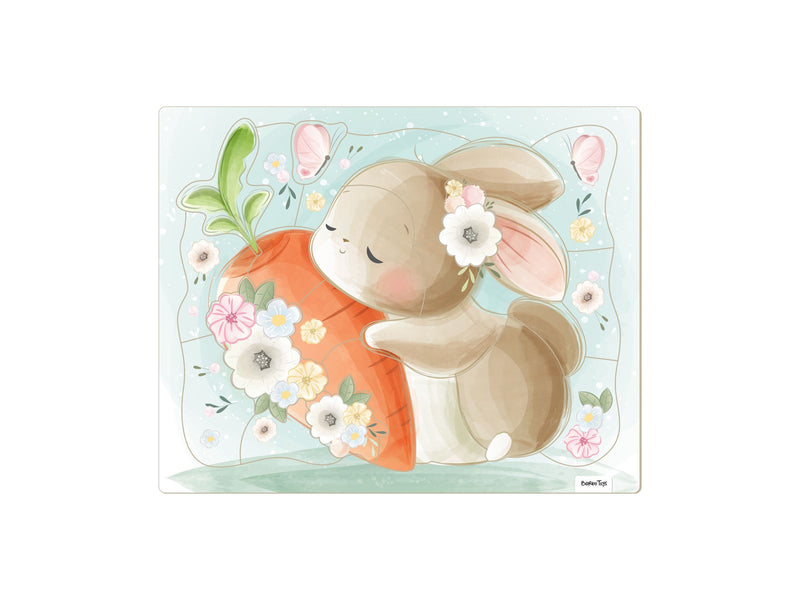 Barbo Classic Framed Cardboard Puzzle - Rabbit