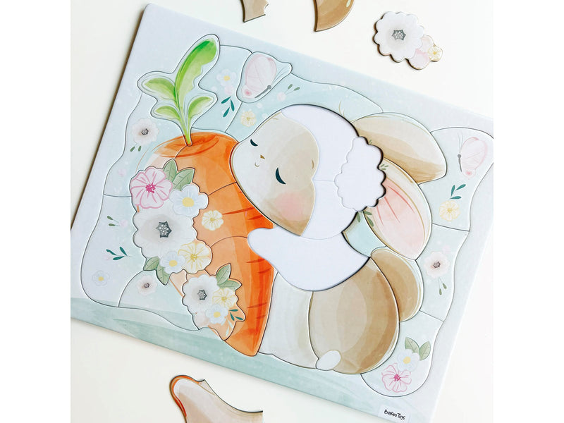 Barbo Classic Framed Cardboard Puzzle - Rabbit