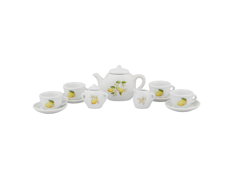 Barbo Classic Porcelain Tea Set - Lemon