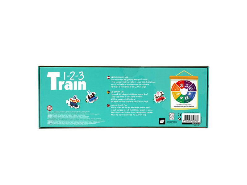 Barbo Classic Puzzle Train - Animal 123 (INT)