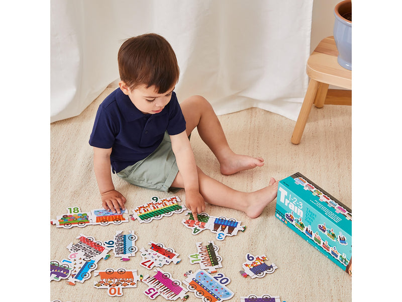 Barbo Classic Puzzle Train - Animal 123 (INT)