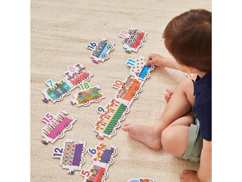 Barbo Classic Puzzle Train - Animal 123 (INT)
