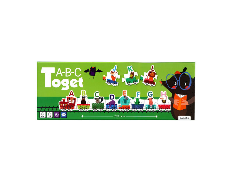 Barbo Classic Puzzle Train - Animal ABC (DK)