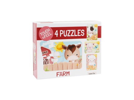 Barbo Classic Touch & Feel Puzzles - Farm