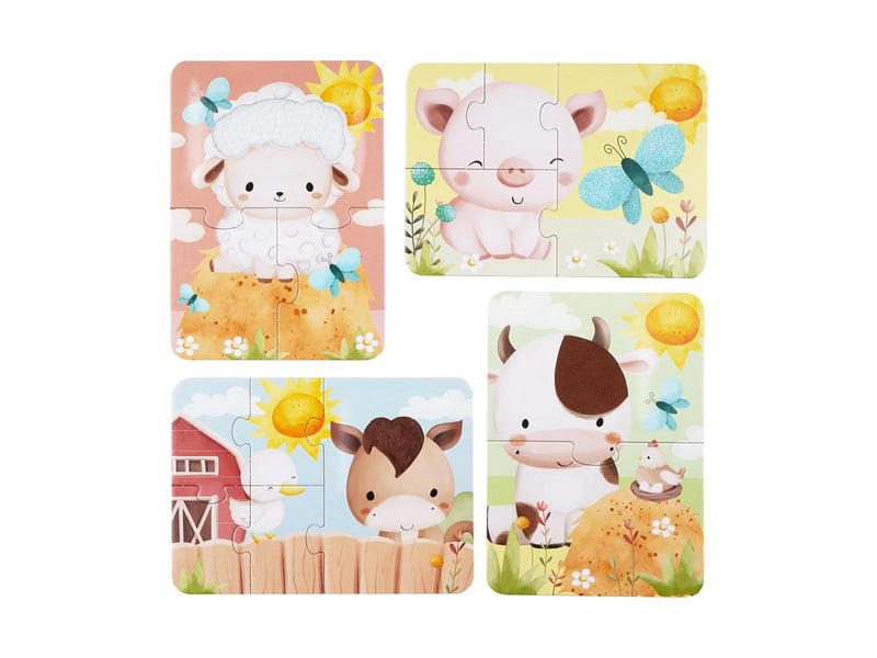 Barbo Classic Touch & Feel Puzzles - Farm