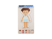 Barbo Classic Wooden Body Layer Puzzle - Boy