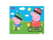 Barbo Toys - Framed Cardboard Puzzle - Biking