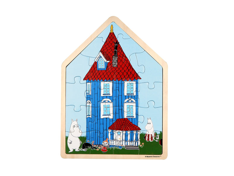Barbo Toys Moomin - Framed Wooden Puzzle - House