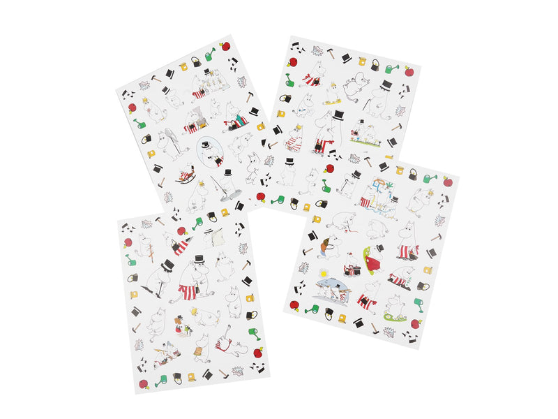 Barbo Toys Moomin - Stickers - Moomin And Family