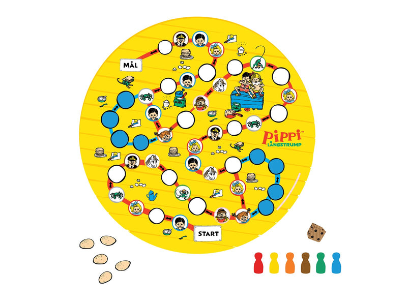 Barbo Toys Pippi - Pancake Game (DK/SE/NO)