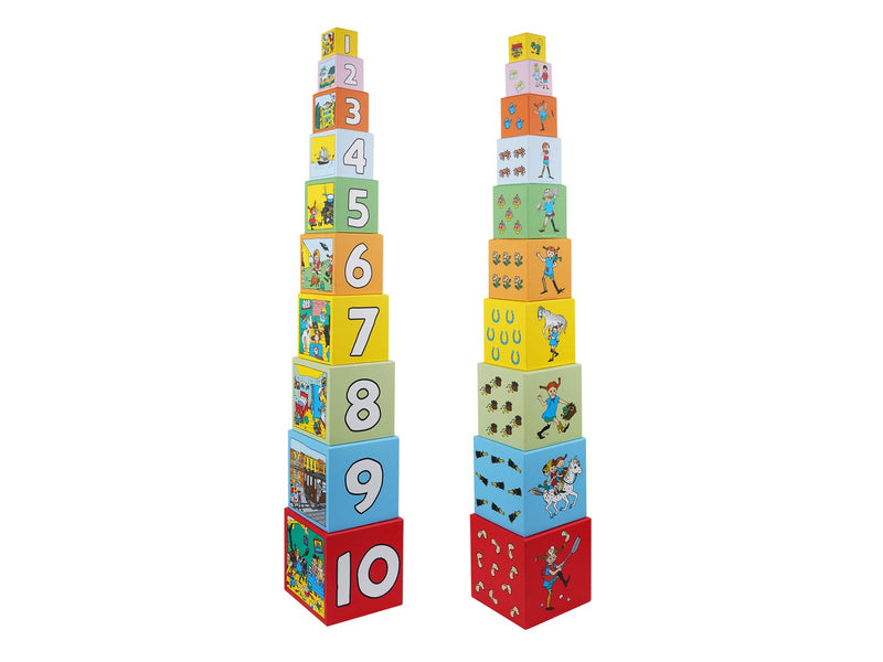 Barbo Toys Pippi - Stacking Cubes