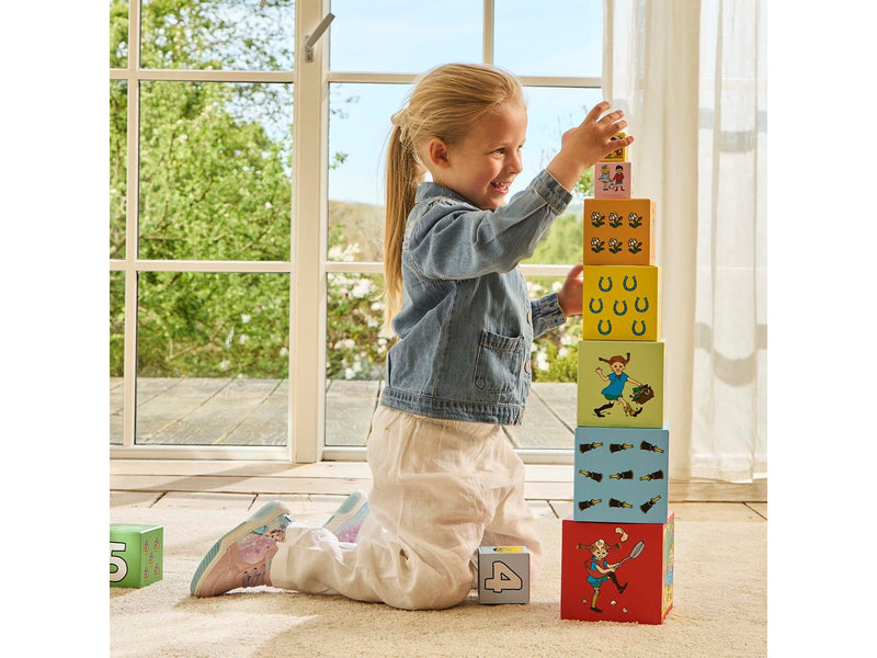 Barbo Toys Pippi - Stacking Cubes