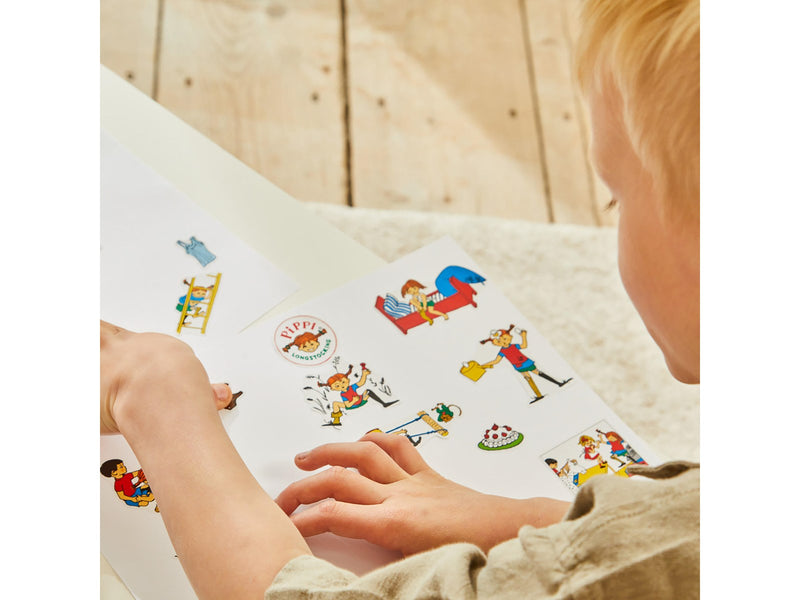Barbo Toys - Pippi - Stickers - Villa Villekulla - Aufkleber