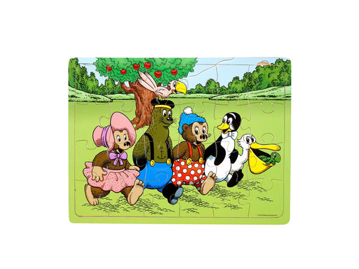 Barbo Toys Rasmus Klump - Wooden puzzles - Friends