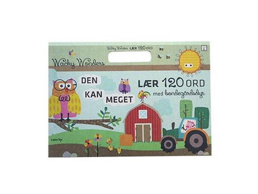 Barbo Toys Wacky Wonders - 120 words - Activity Book w Stickers - DK