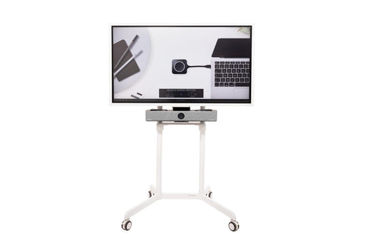 All-in-One Videokonferenzlösung Samsung Flip Pro WM55B, Neomounts NS-M1250, Barco Clickshare Bar Pro & Halterung