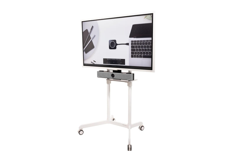 All-in-One Videokonferenzlösung Samsung Flip Pro WM55B, Neomounts NS-M1250, Barco Clickshare Bar Pro & Halterung