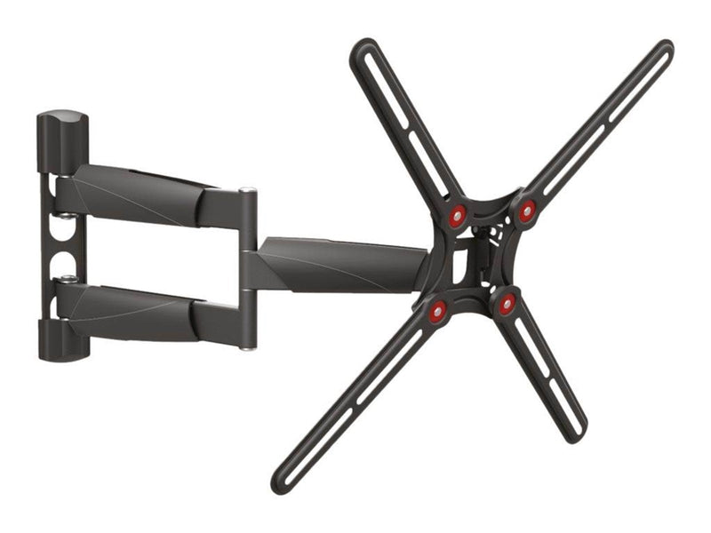 Barkan BM343LP mounting kit - full-motion - for LCD display/ curved LCD display - black - Max 36.2 kg - recommended for 65"