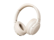 Baseus Bass BH1 Lite Wireless On-Ear Bluetooth 6.0 Headphones - White