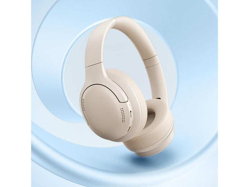 Baseus Bass BH1 Lite Wireless On-Ear Bluetooth 6.0 Headphones - White