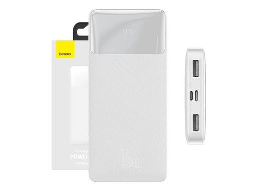 Baseus Bipow 10000mAh 15W - White - 10000 mAh