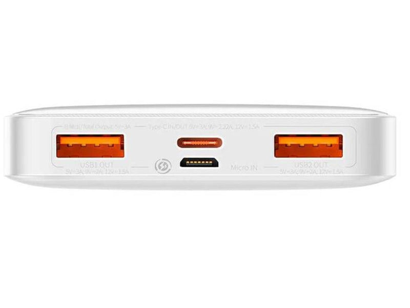Baseus Bipow 10000mAh 20W - White - 10000 mAh