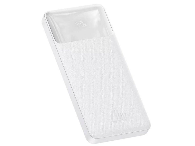 Baseus Bipow 10000mAh 20W - White - 10000 mAh