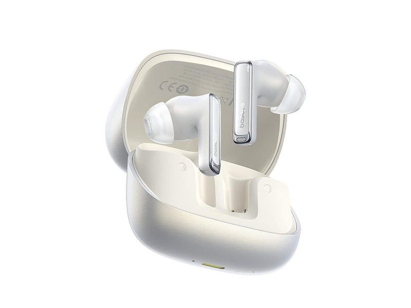 Baseus Bowie M2s Ultra TWS Wireless In-Ear Headphones with Interactive Screen - White