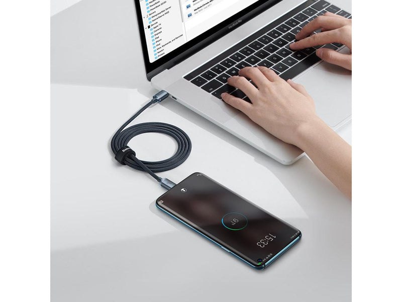 Baseus CAJY000601 USB-C - USB-C PD cable 100W 5A 480Mb/s 1.2m - black