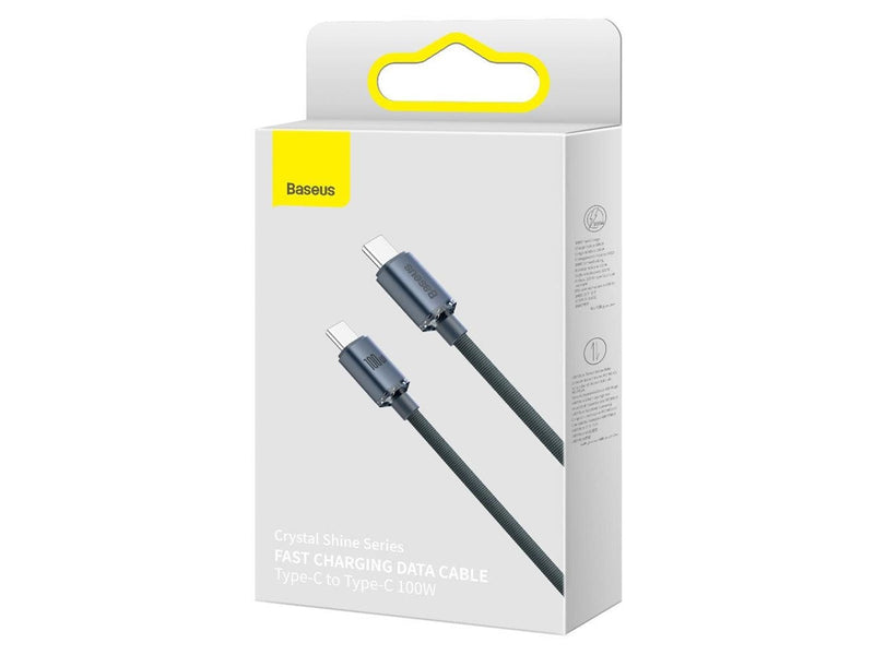 Baseus CAJY000601 USB-C - USB-C PD cable 100W 5A 480Mb/s 1.2m - black