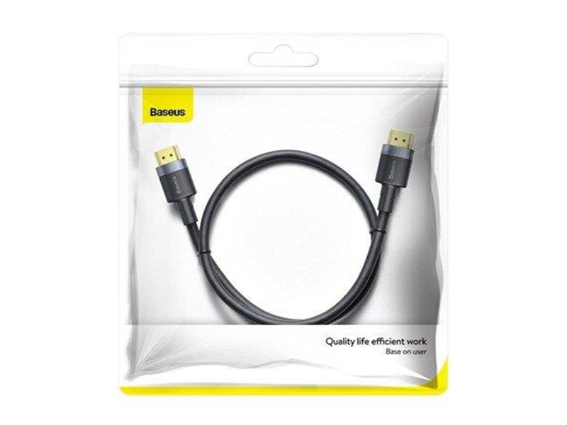 Baseus Cafule 4KHDMI Male To 4KHDMI Male Adapter Cable 1m Black